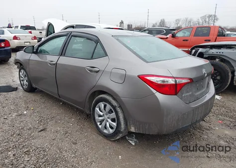 2016 Toyota Corolla Le z USA, uszkodzony, nr VIN 2T1BURHE9GC659275